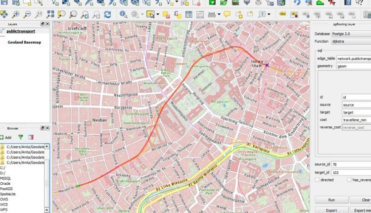 QGIS geometri