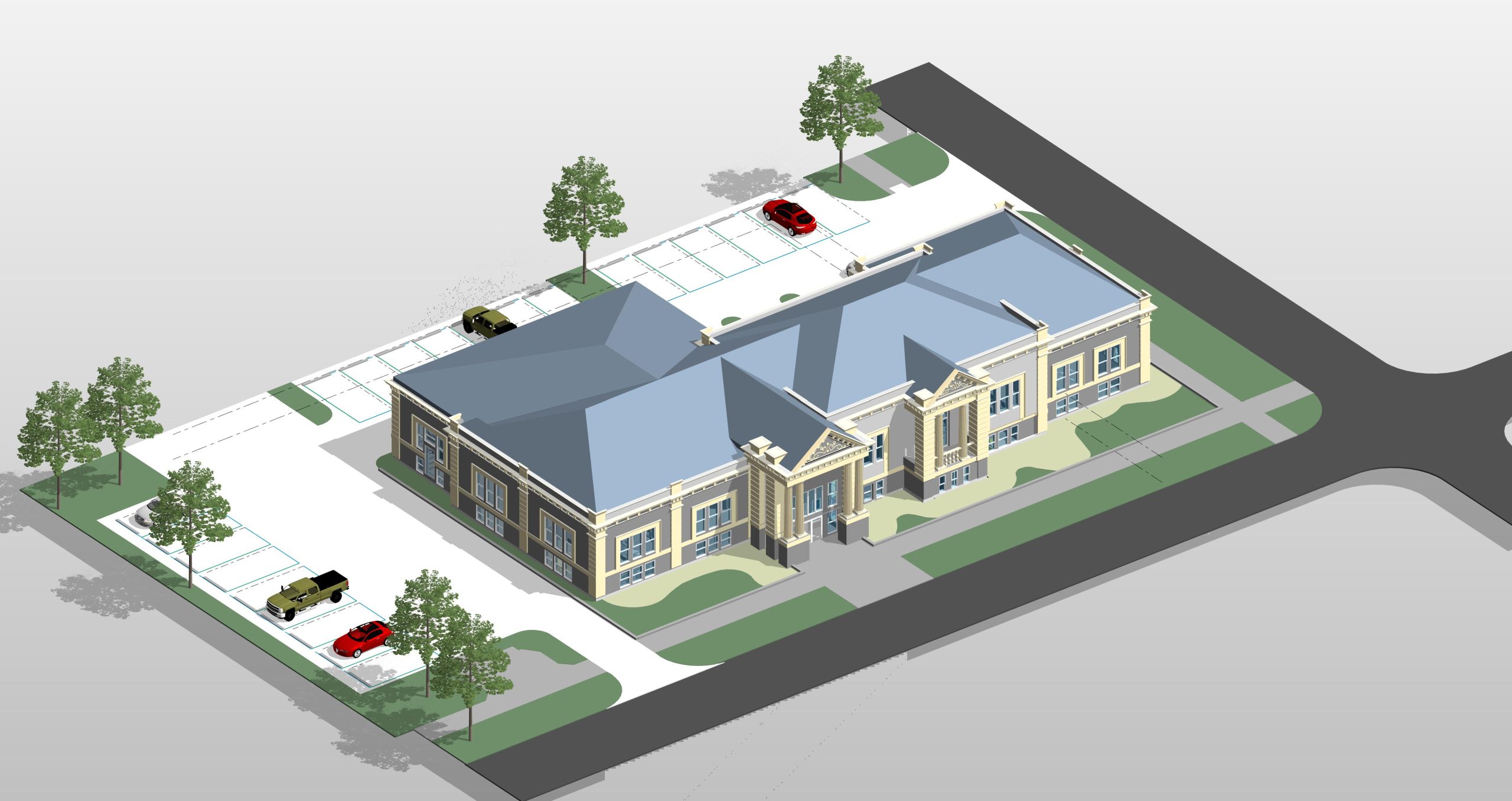 software BIM gratuiti modello 3D architettonico